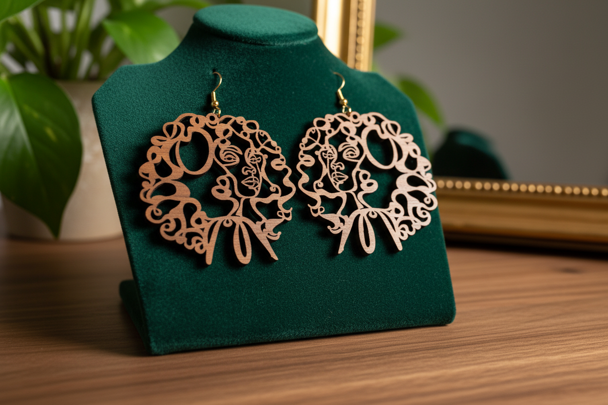 Mak Quinn statement earrings