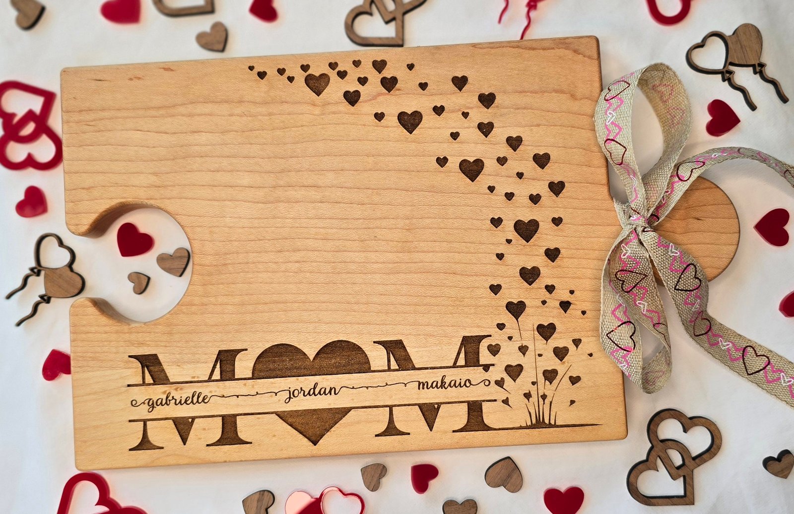 Heart of Mom board