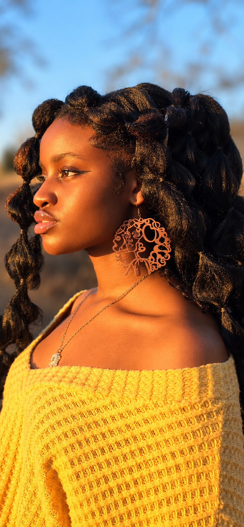 Mak Quinn statement earrings