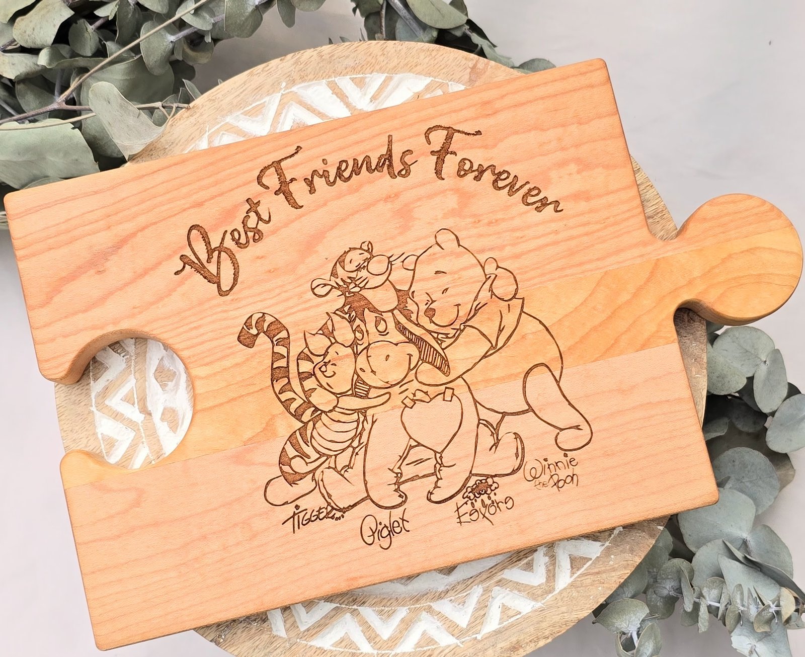 Personalized Mom keepsake puzzle board