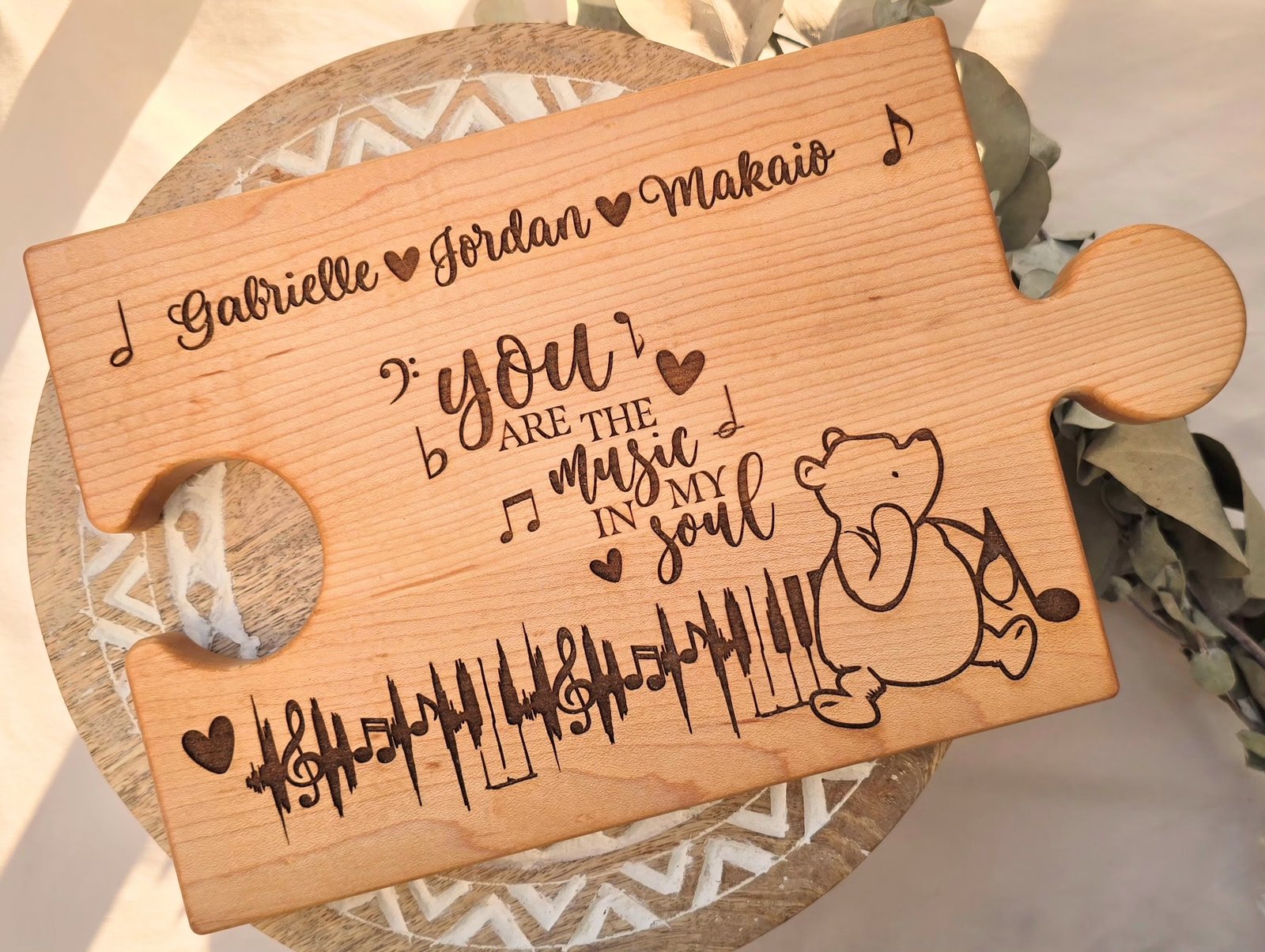 Mak Quinn personalized design detail