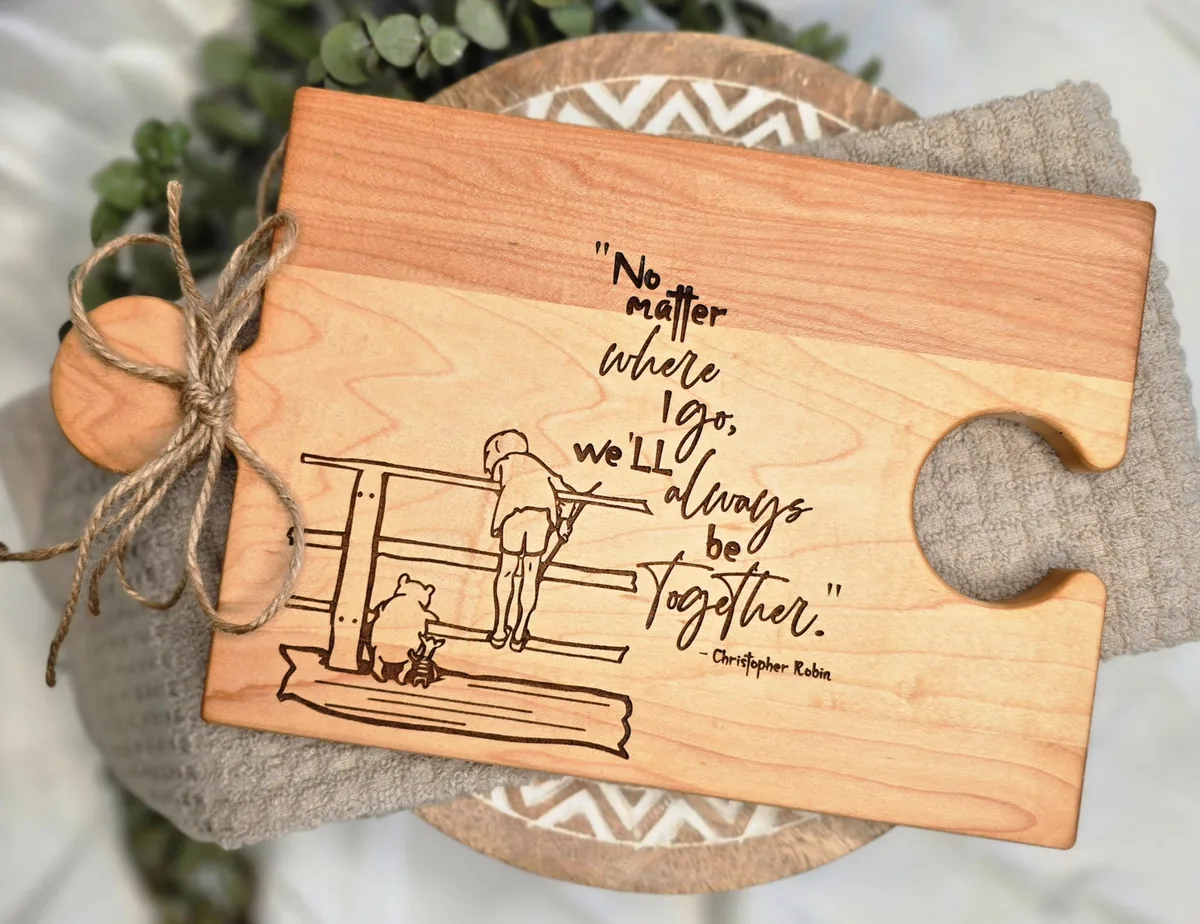 Mak Quinn personalized culinary board